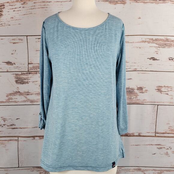 Sherpa Adventure Gear Long Sleeve Top Blue Medium - Picture 1 of 10